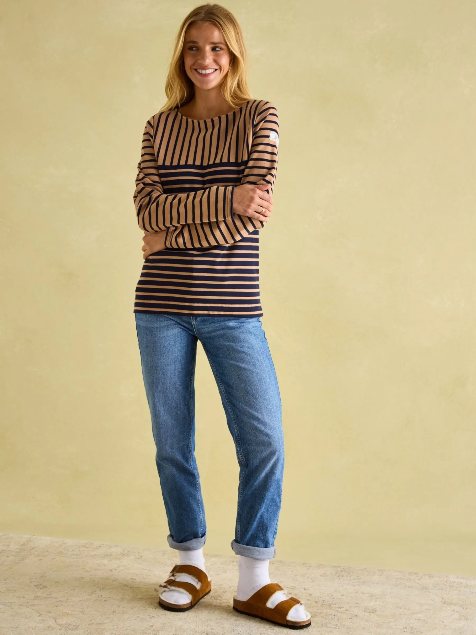 New Harbour Boat Neck Breton Top<Joules Discount