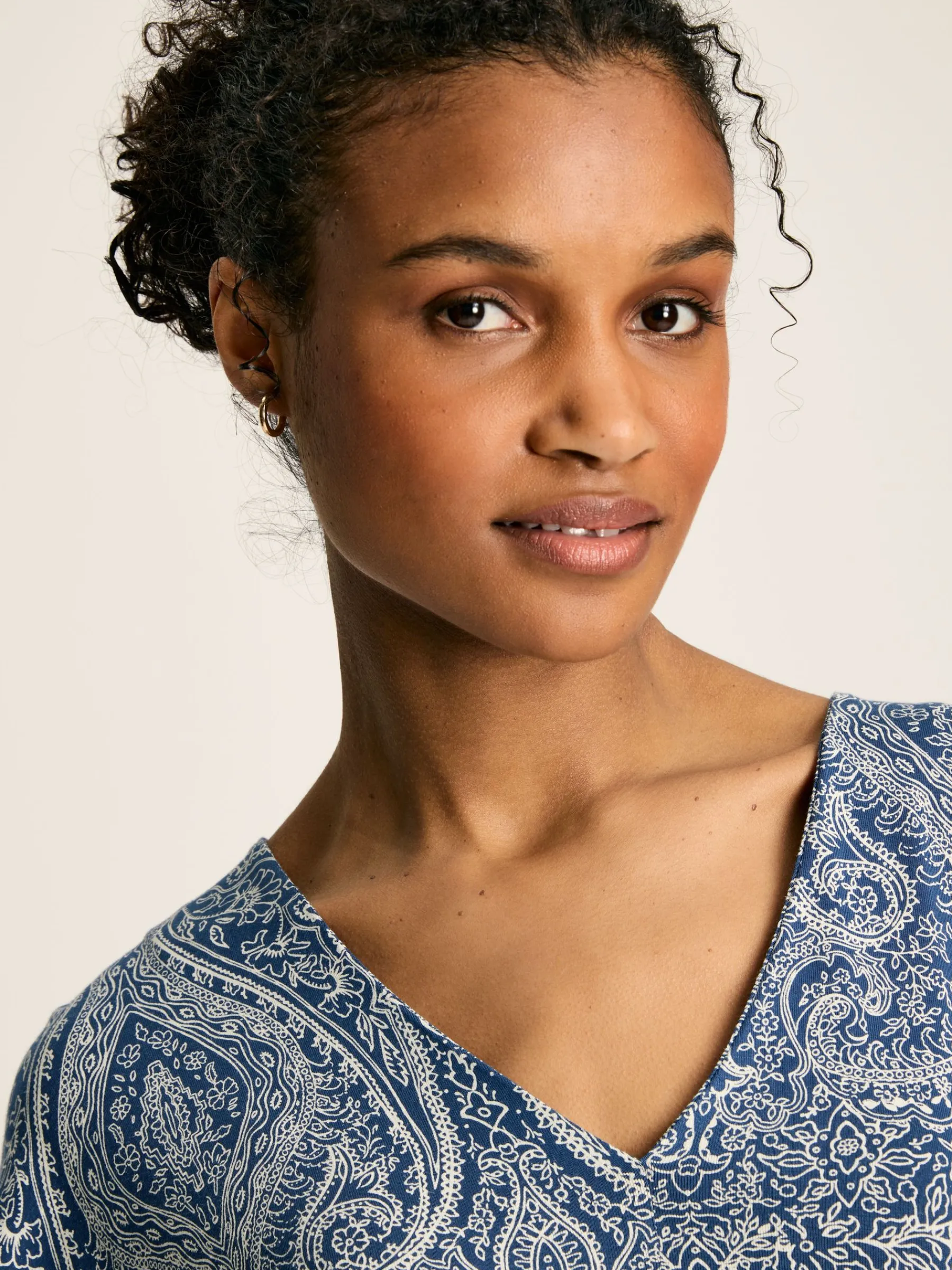 Nia Jersey V-Neck Beach Dress<Joules Best