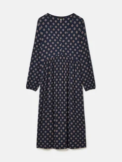 Nia Long Sleeve Midaxi Dress<Joules Outlet