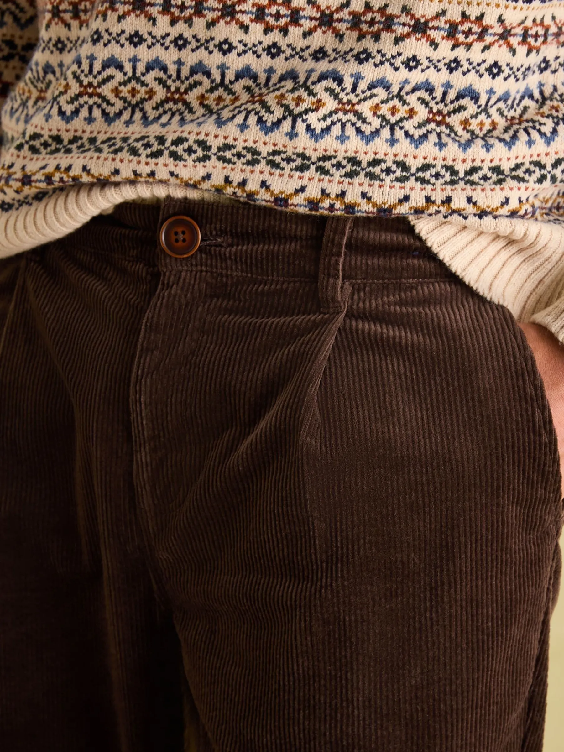 Oaksey Jumbo Cord Trousers<Joules Discount