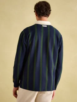 Onside Vertical Stripe Rugby Shirt<Joules