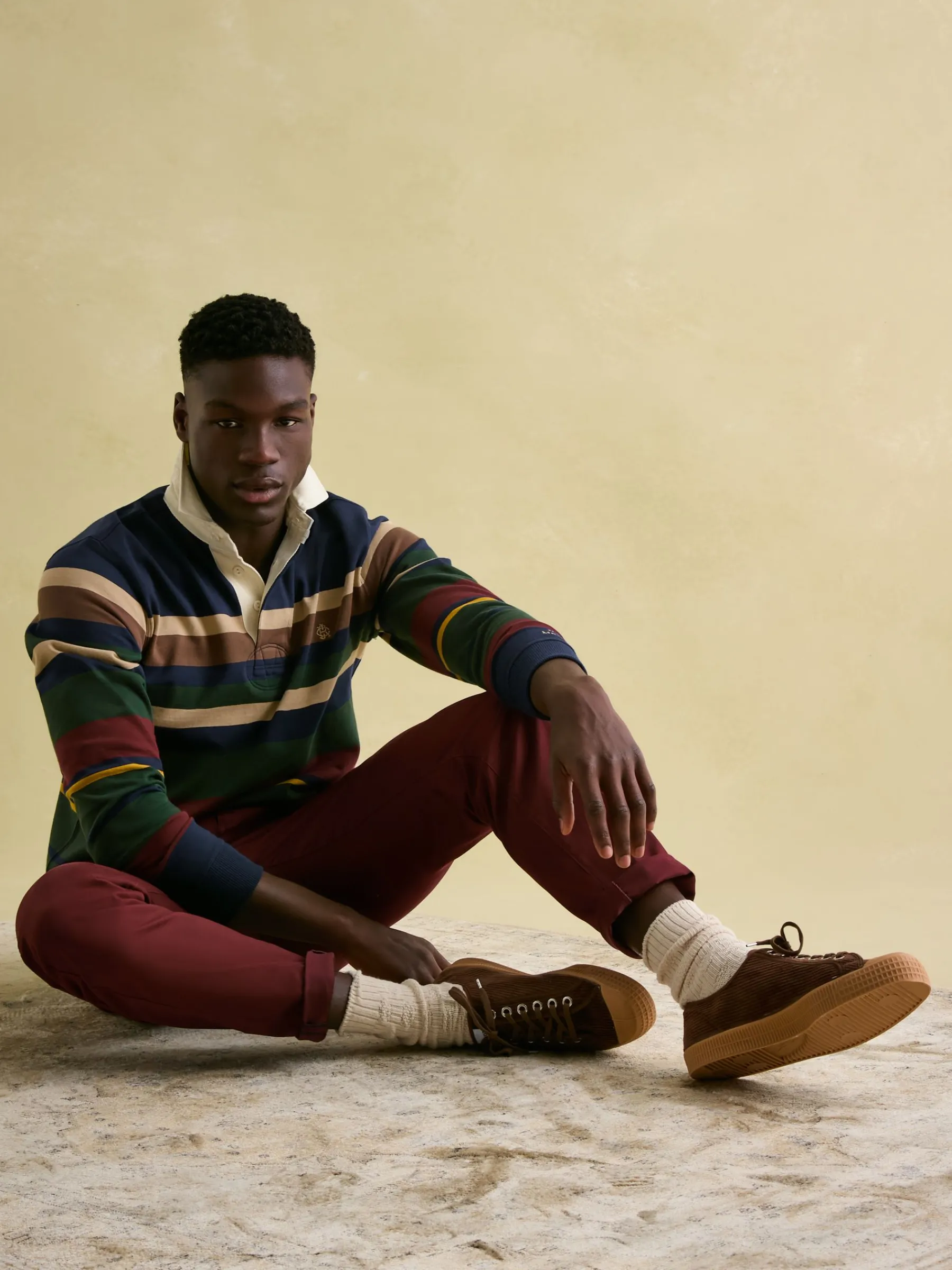 Onside Striped Rugby Shirt<Joules Online
