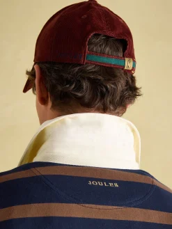 Onside Navy & Brown Striped Rugby Shirt<Joules Sale