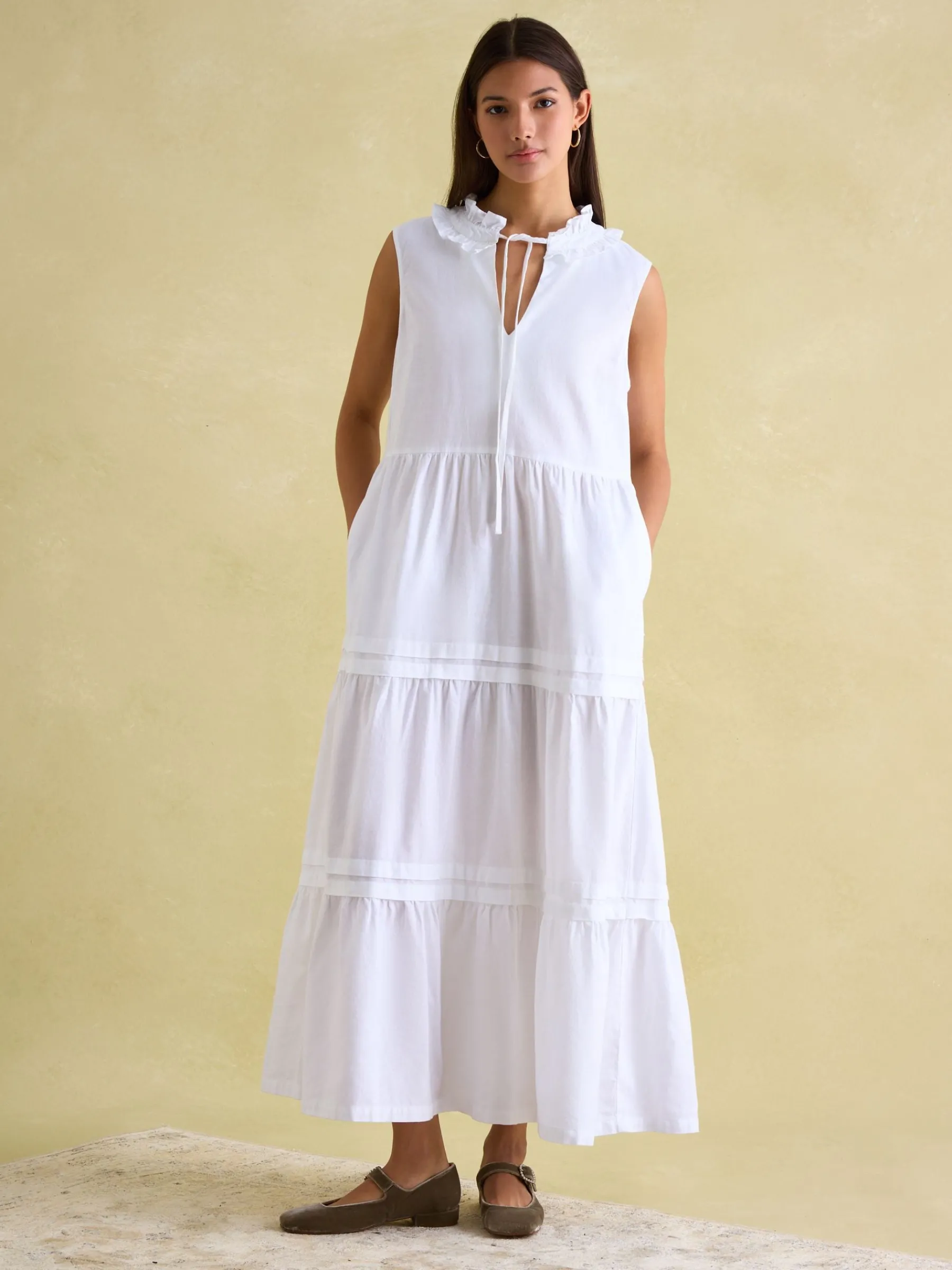 Ophelia Sleeveless Tiered Dress<Joules Sale