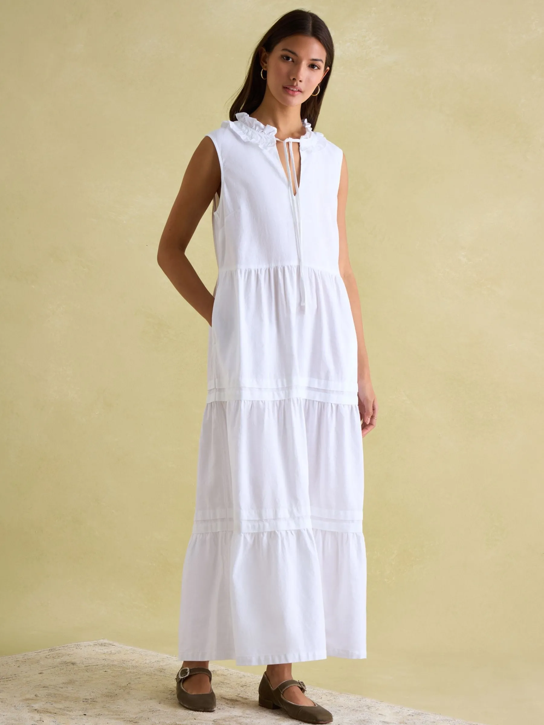 Ophelia Sleeveless Tiered Dress<Joules Sale