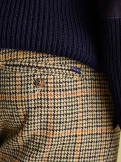 Oundle Herringbone Slim Fit Trousers<Joules Online