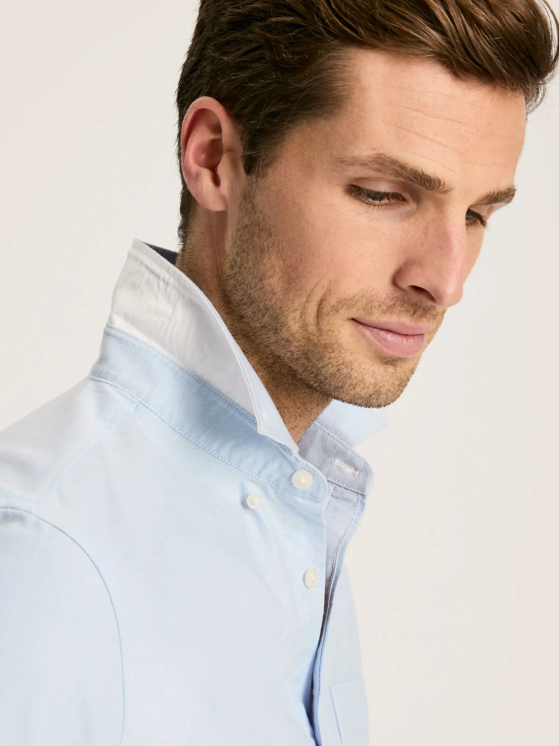 Oxford Short Sleeve Classic Fit Shirt<Joules New