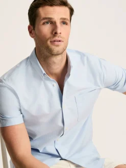 Oxford Short Sleeve Classic Fit Shirt<Joules New
