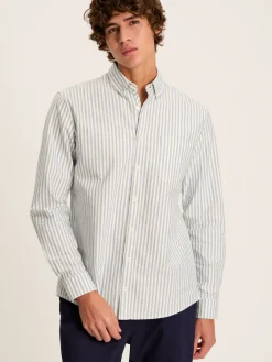 Oxford Striped Classic Fit Shirt<Joules Clearance
