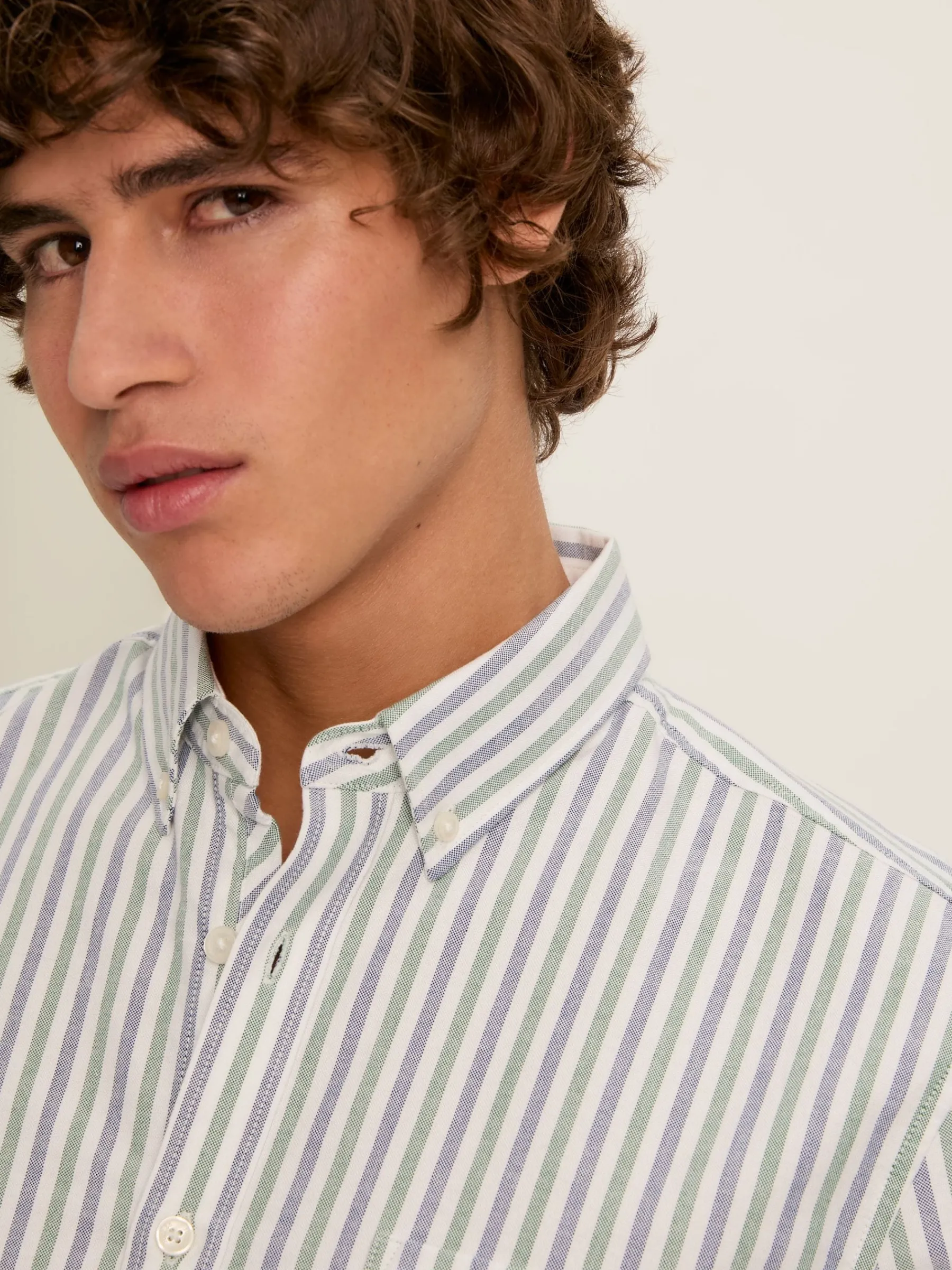 Oxford Striped Classic Fit Shirt<Joules Clearance