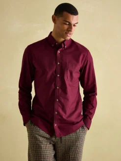 Oxford Long Sleeve Classic Fit Shirt<Joules