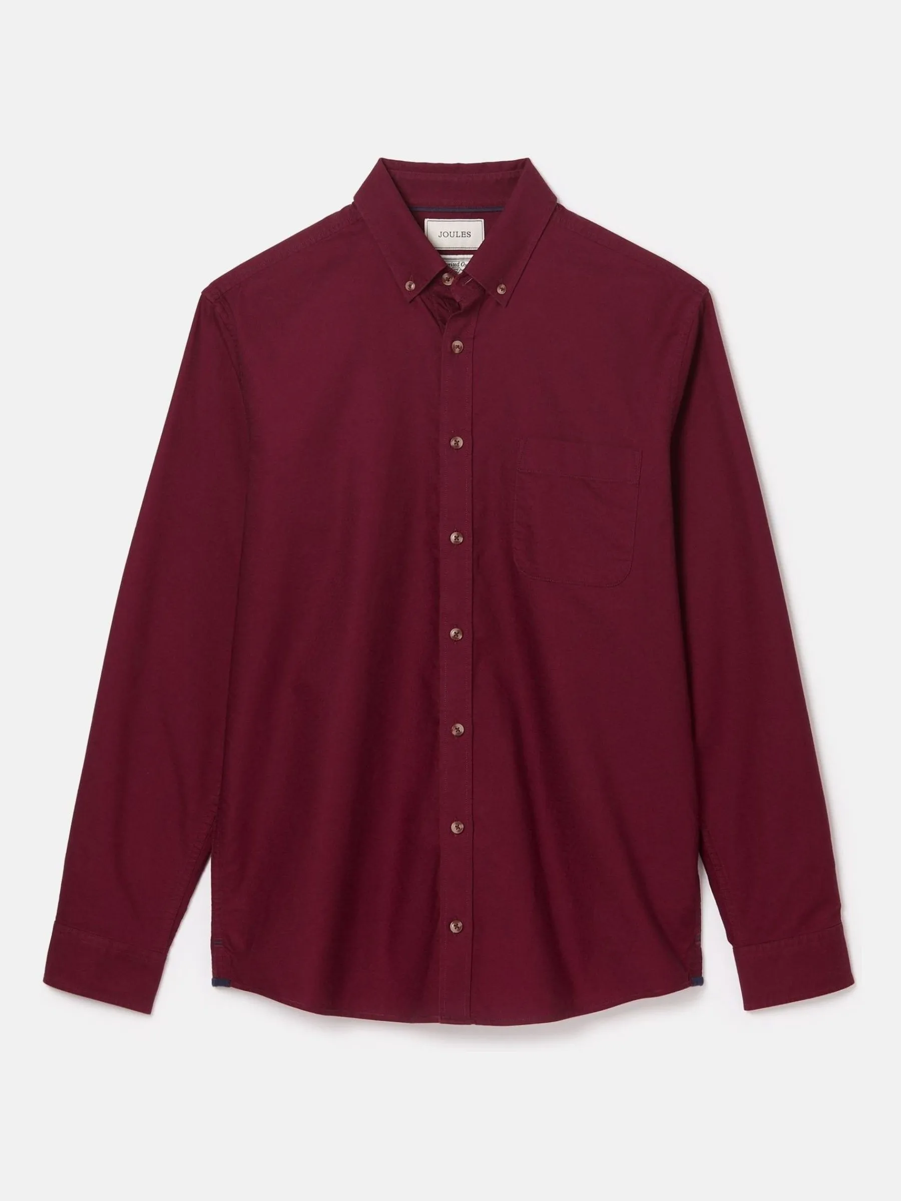 Oxford Long Sleeve Classic Fit Shirt<Joules