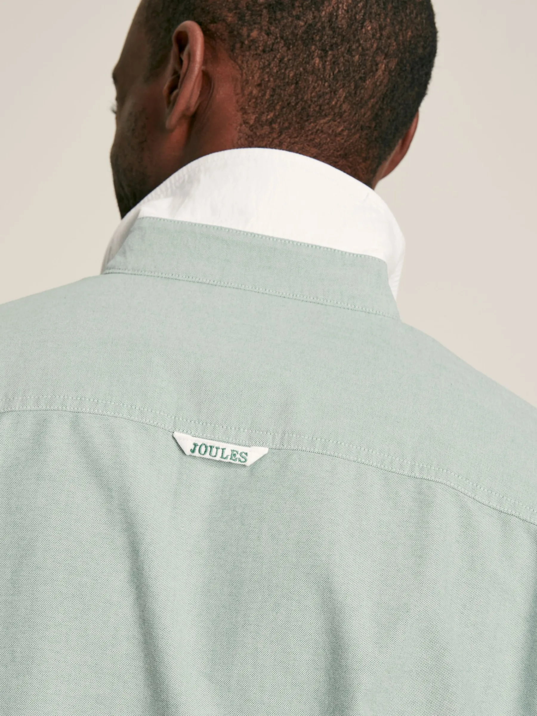 Oxford Sage Green Long Sleeve Classic Fit Shirt<Joules Best