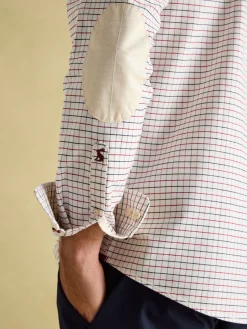 Oxford Embroidered Check Shirt<Joules Hot