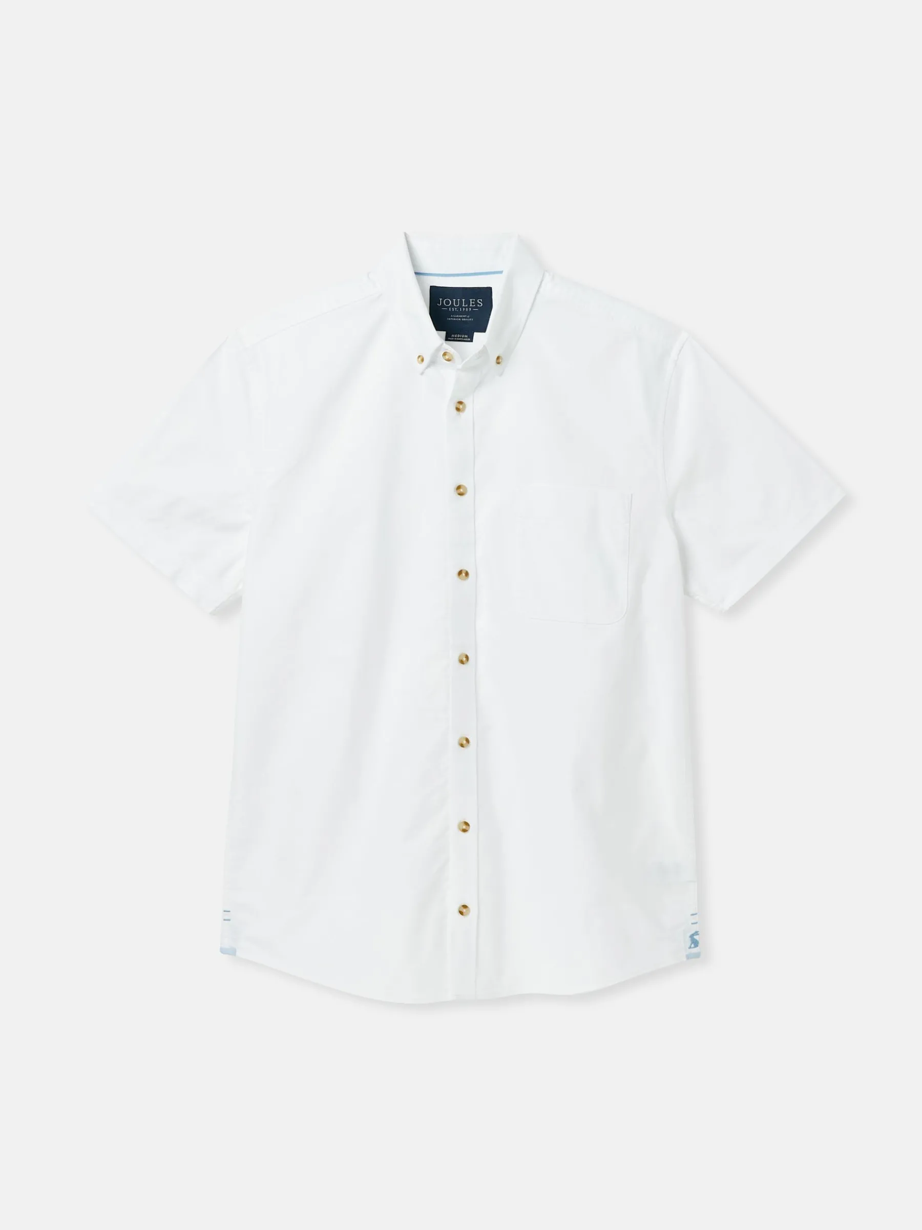 Oxford Short Sleeve Classic Fit Shirt<Joules Best