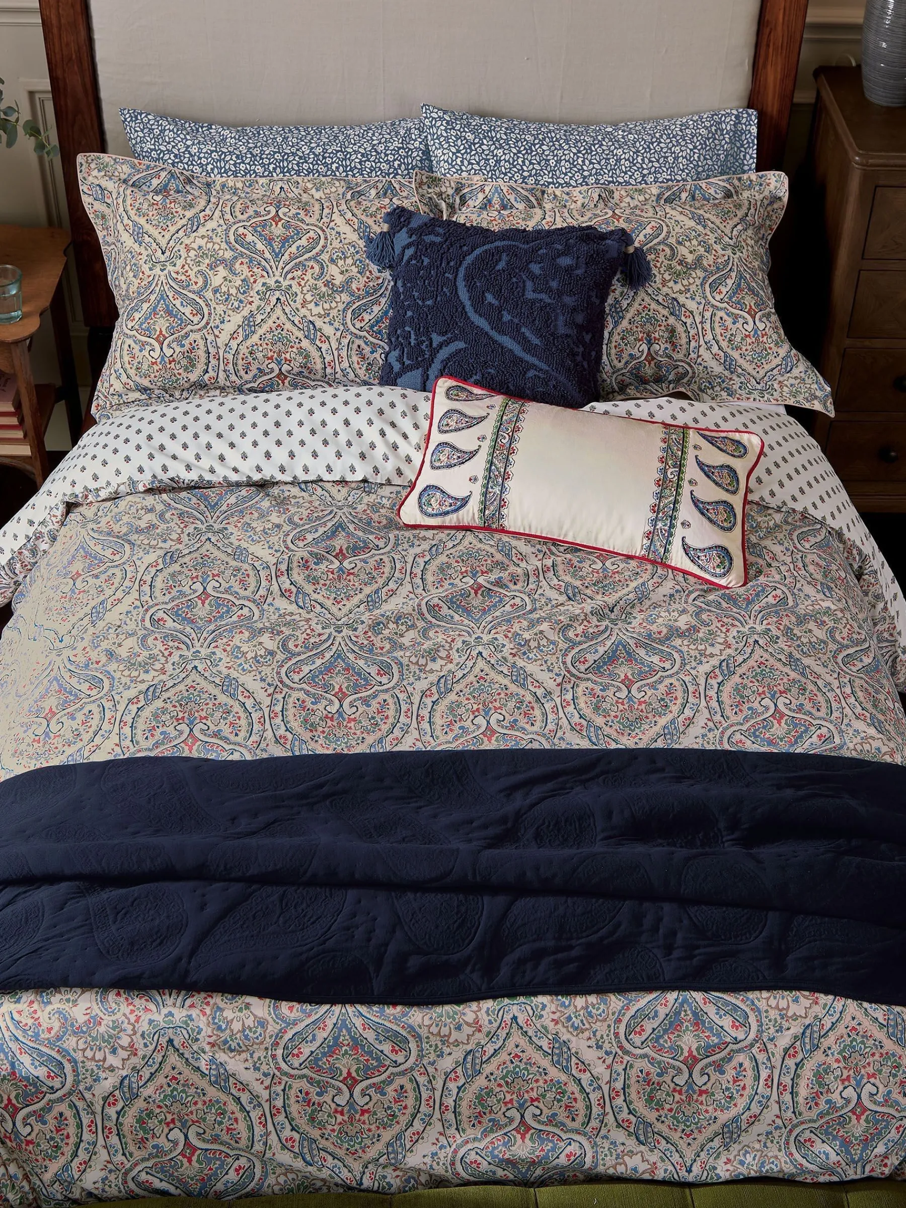 Paisley 100% Cotton Bedding Set<Joules Online