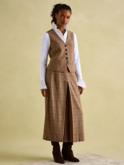 Penrose Tweed Waistcoat<Joules Outlet