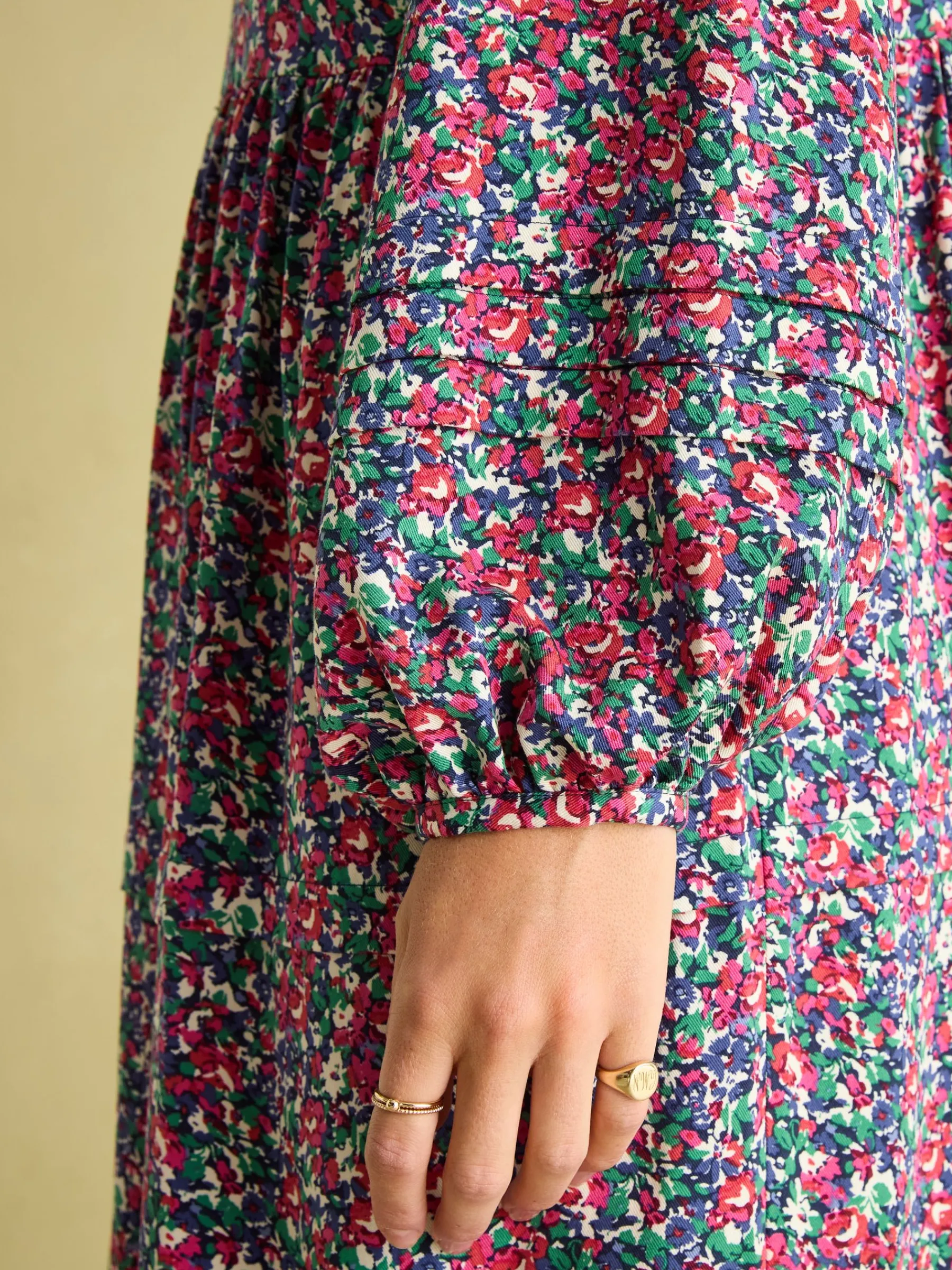 Petunia Frill Neck Dress<Joules Clearance
