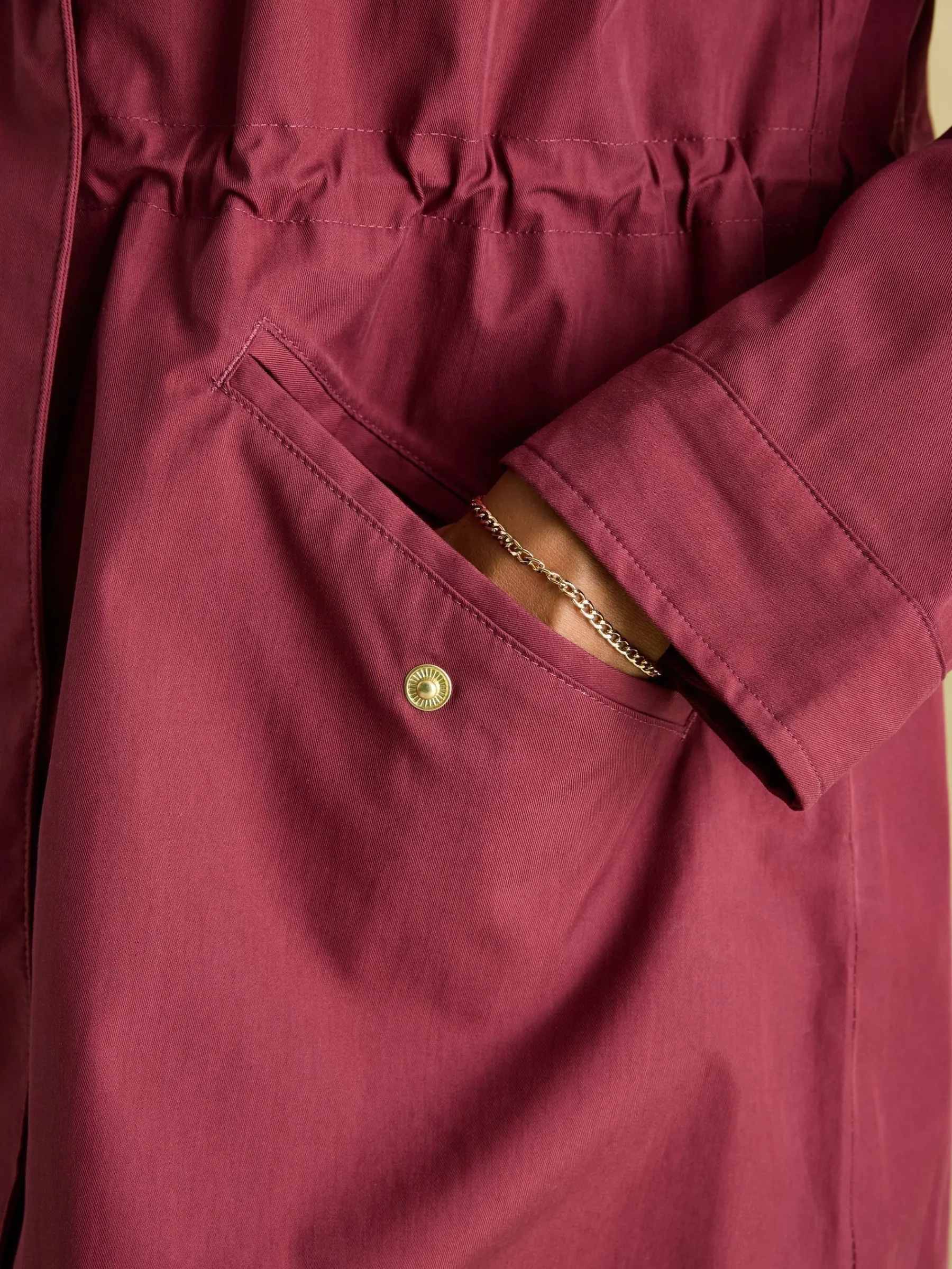 Portwell Waterproof Raincoat With Hood<Joules