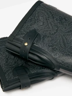 Printed Black Paisley Adjustable Tall Wellies<Joules Clearance