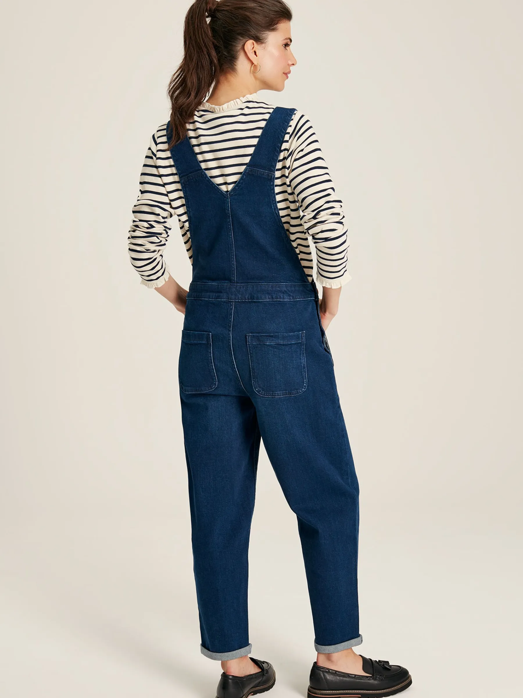 Rampling Denim Dungarees<Joules Best