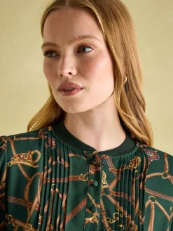 Rosa Printed Maxi Shirt Dress<Joules Outlet