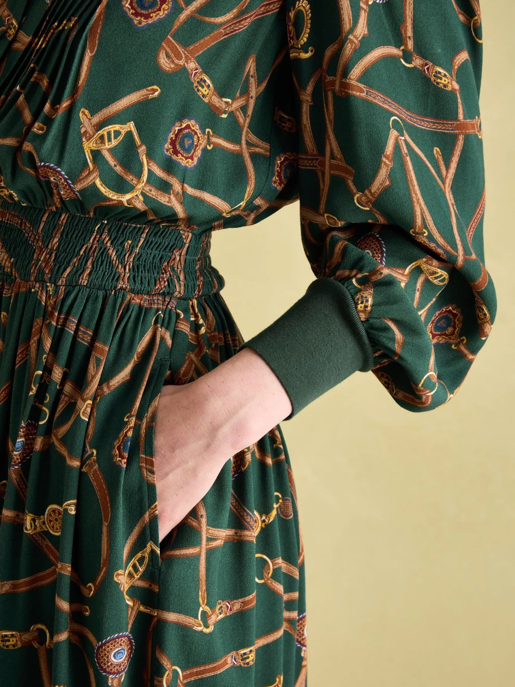 Rosa Printed Maxi Shirt Dress<Joules Outlet