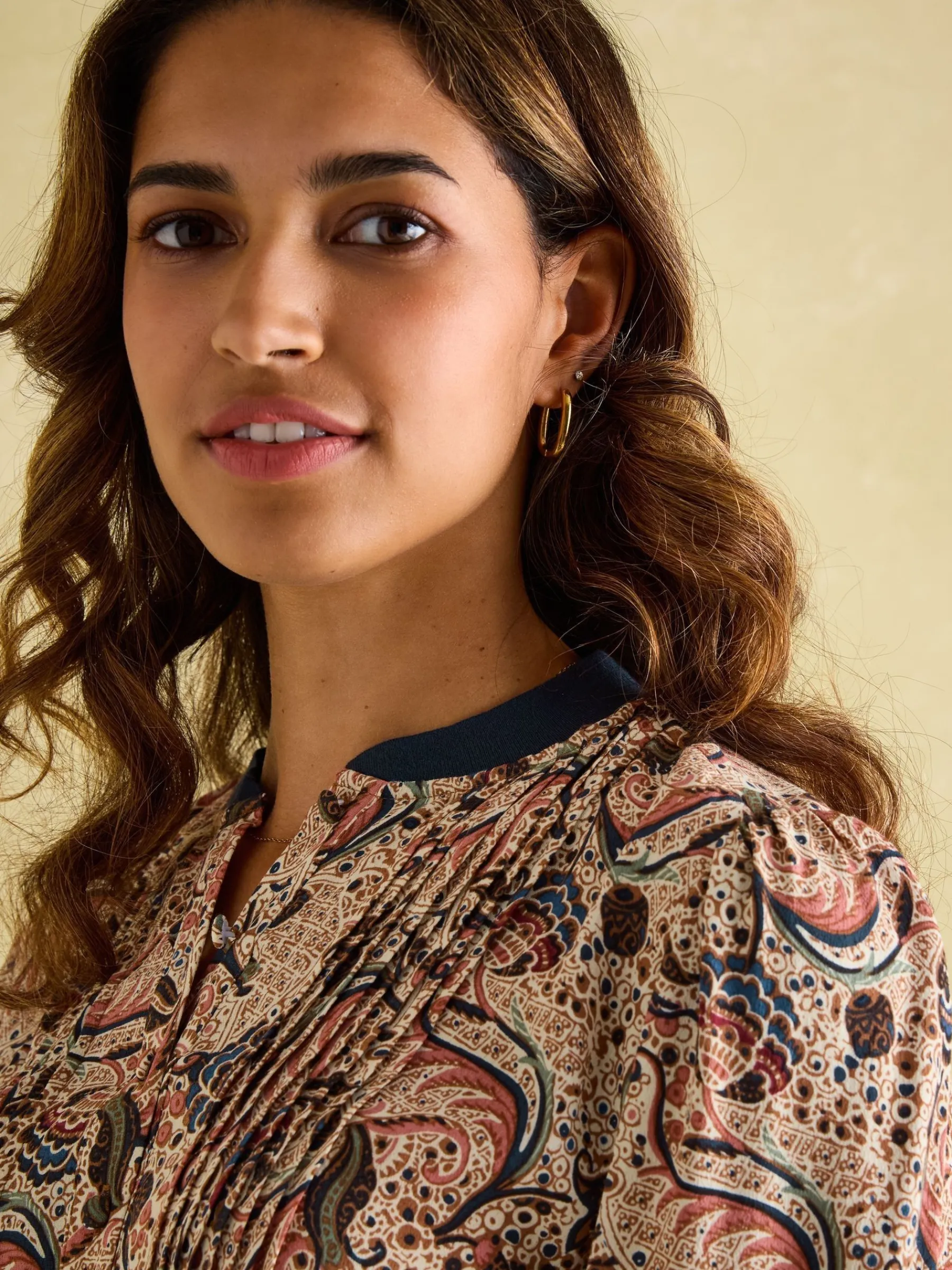 Rosa Printed Maxi Shirt Dress<Joules Outlet