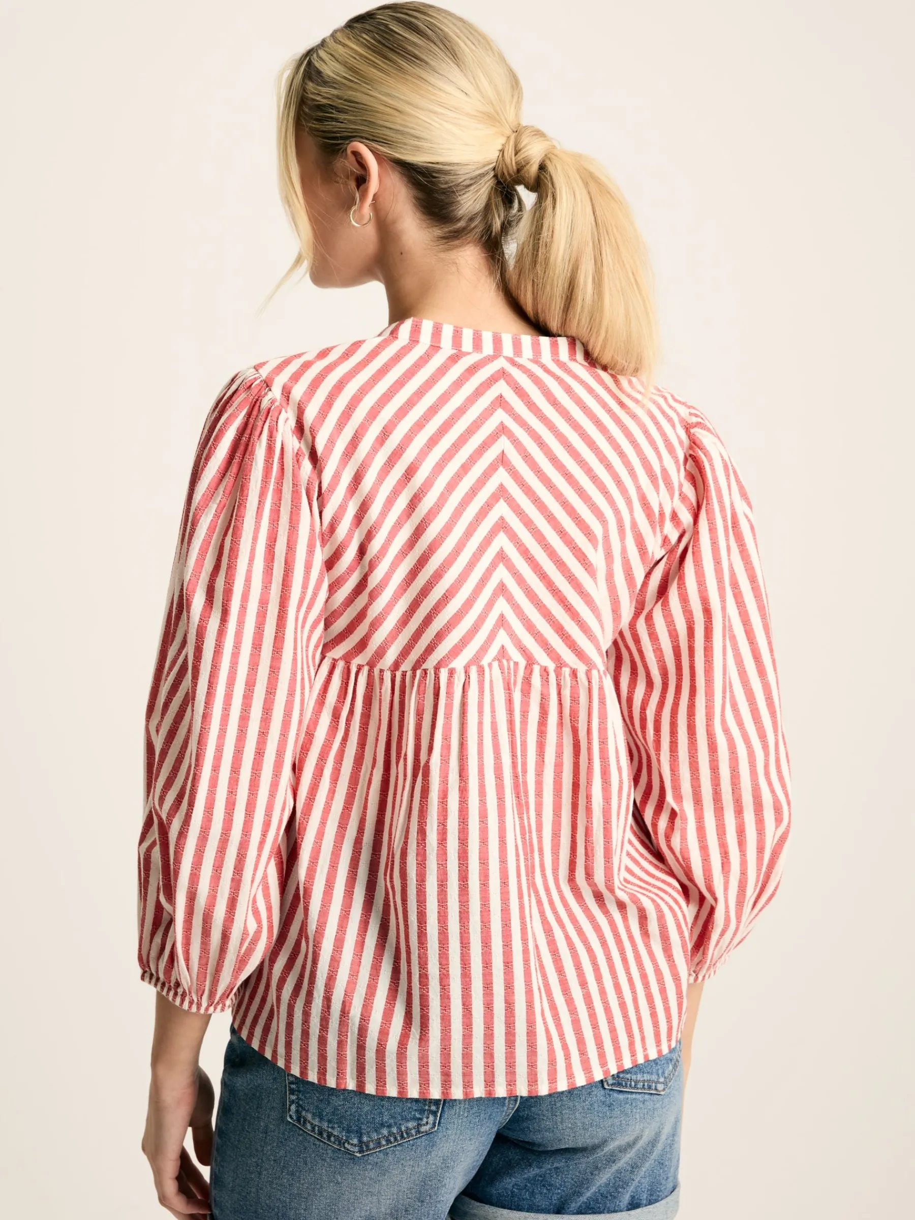 Rowan Gathered Sleeve Blouse<Joules Discount