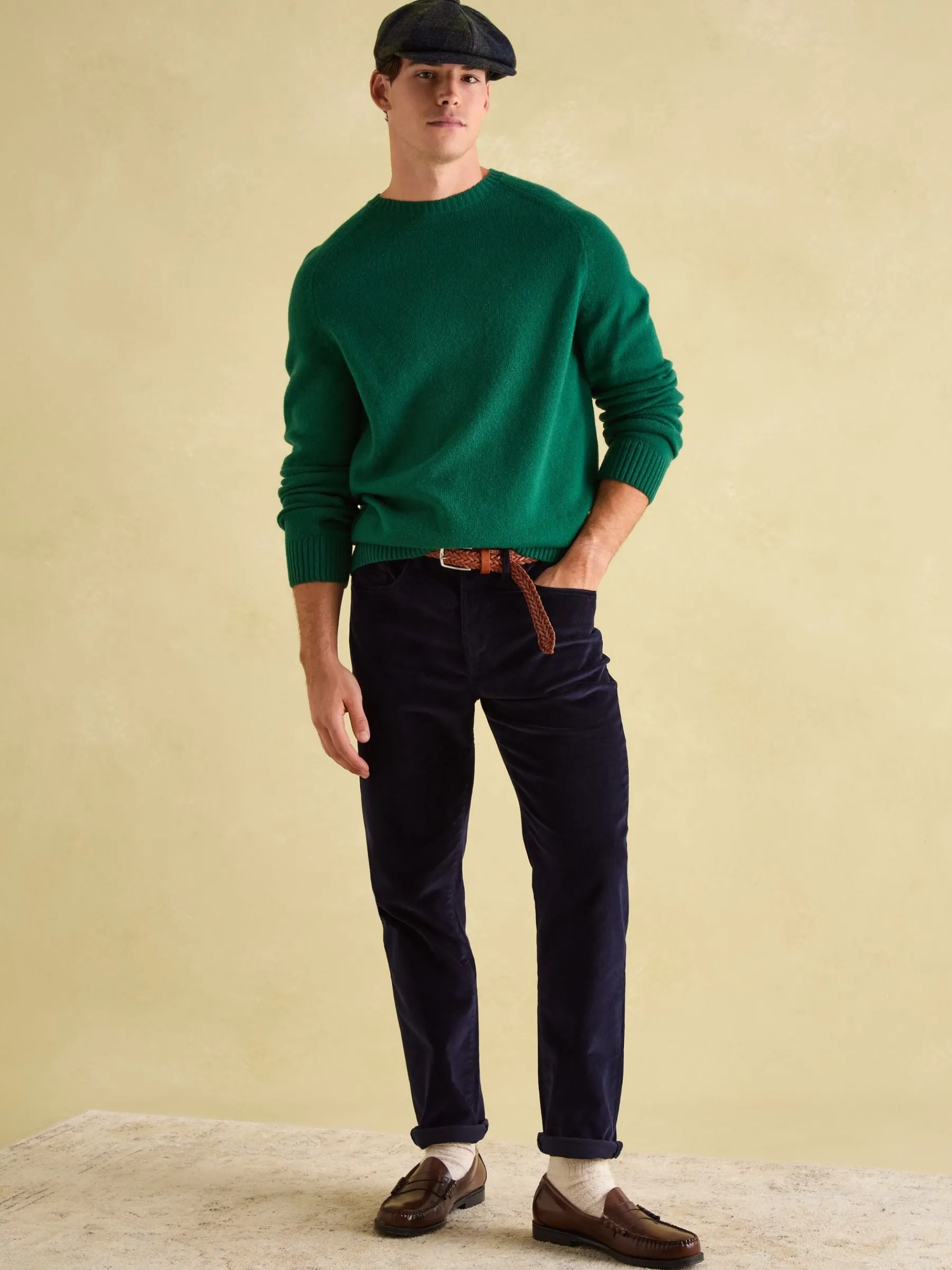 Rowley Lambswool Crew Neck Jumper<Joules New