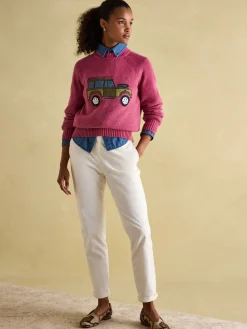 Rutland Applique Knitted Jumper<Joules New