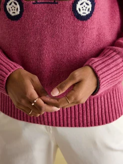 Rutland Applique Knitted Jumper<Joules New