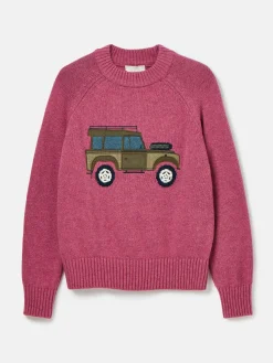 Rutland Applique Knitted Jumper<Joules New