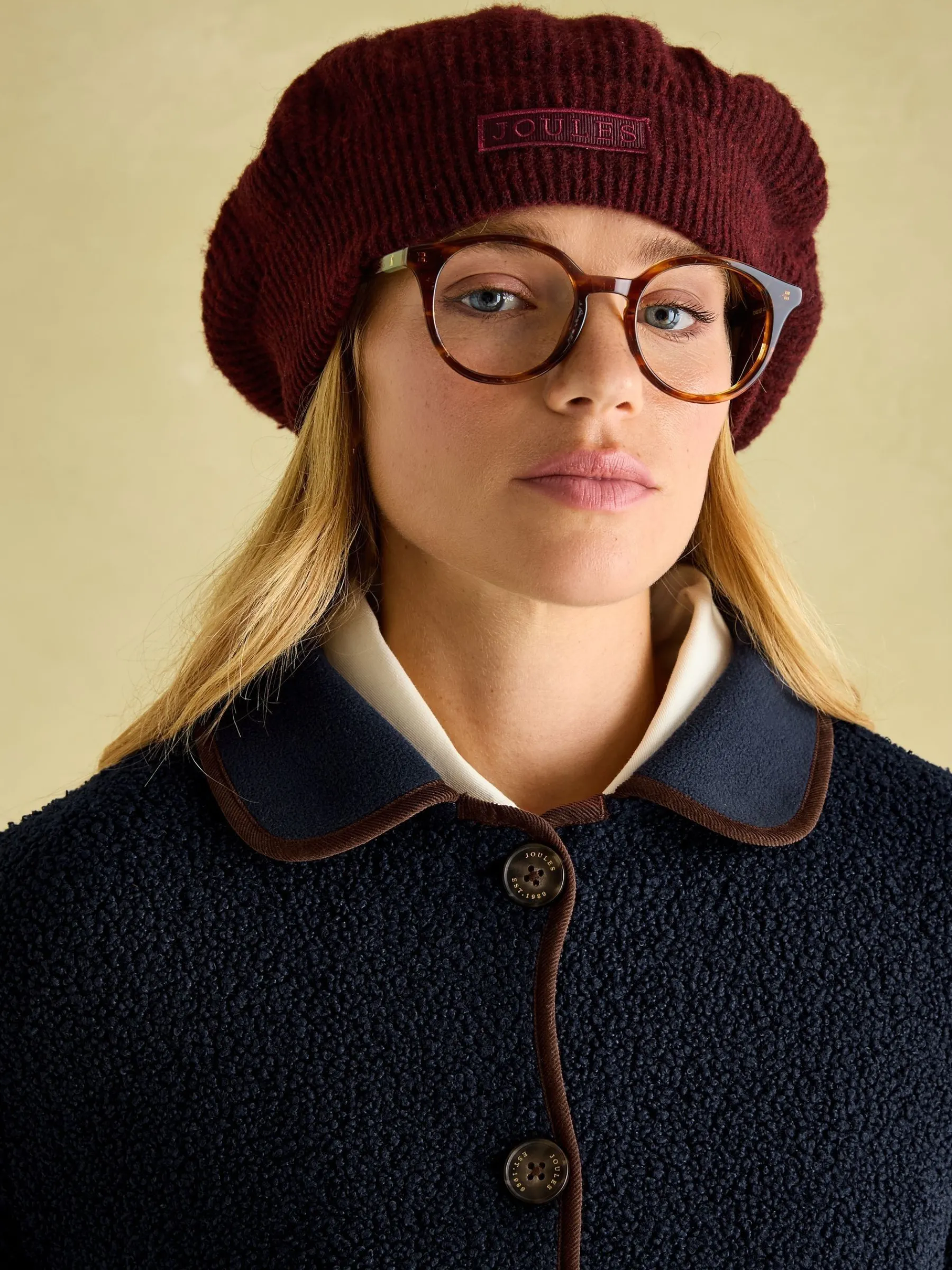 Sadie Button Down Fleece Jacket<Joules Discount