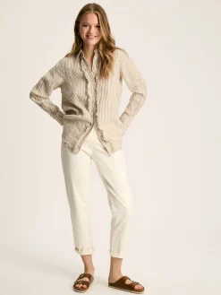 Selene 100% Linen Shirt<Joules Sale