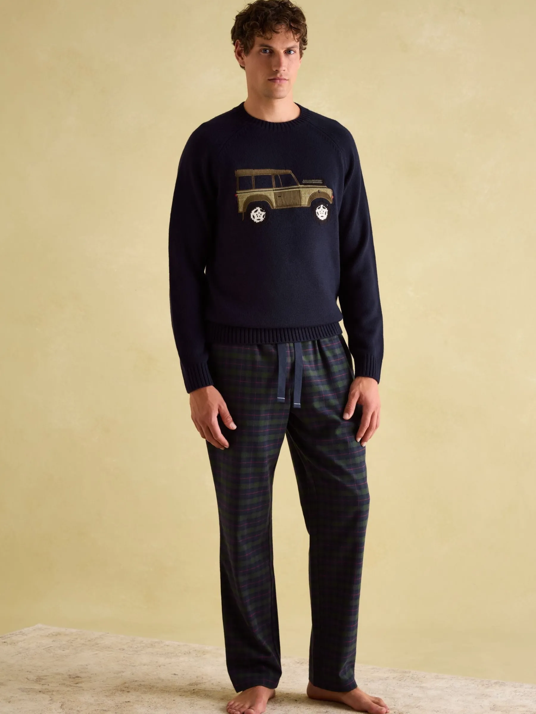 Sleeper Checked Pyjama Bottoms<Joules Discount