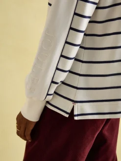 Southwold Button Down Striped Sweatshirt<Joules Clearance