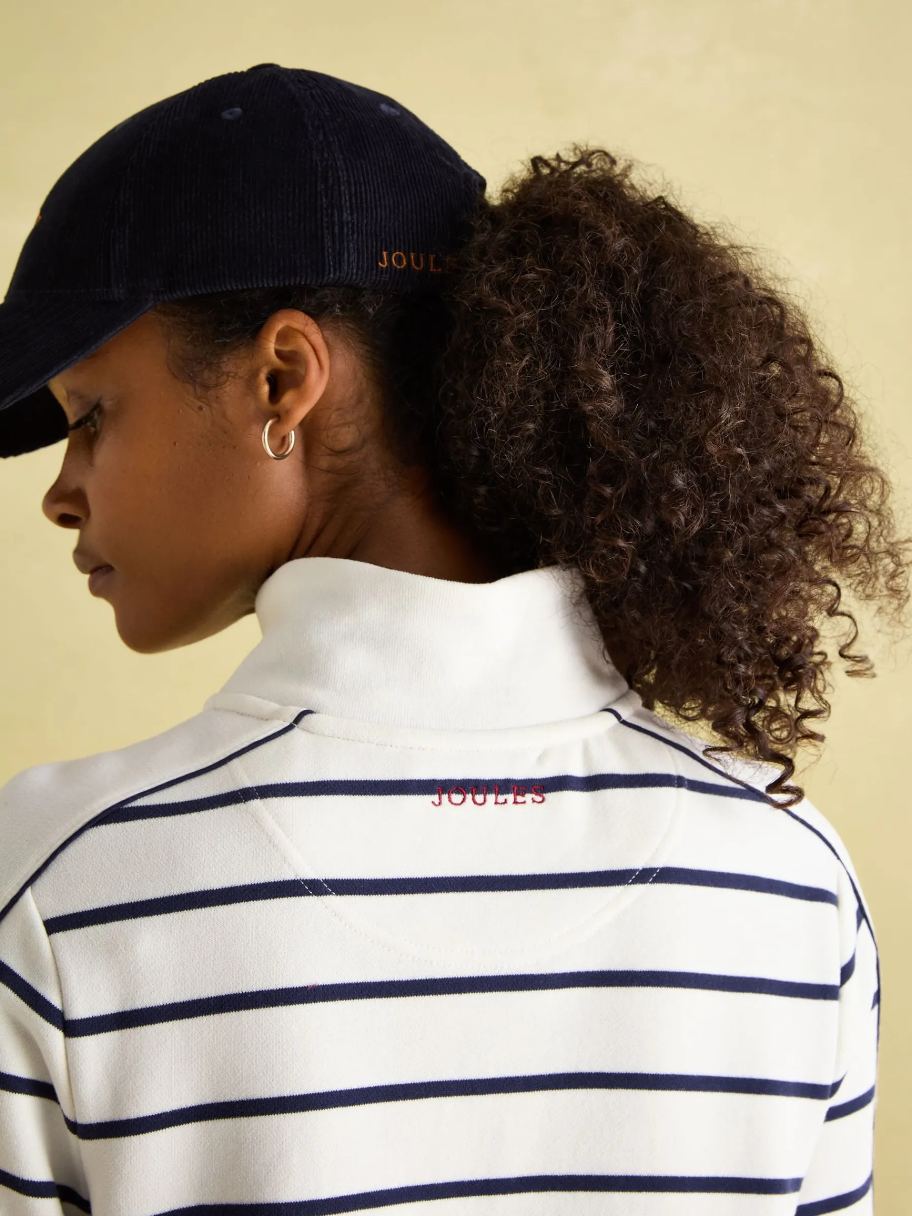 Southwold Button Down Striped Sweatshirt<Joules Clearance