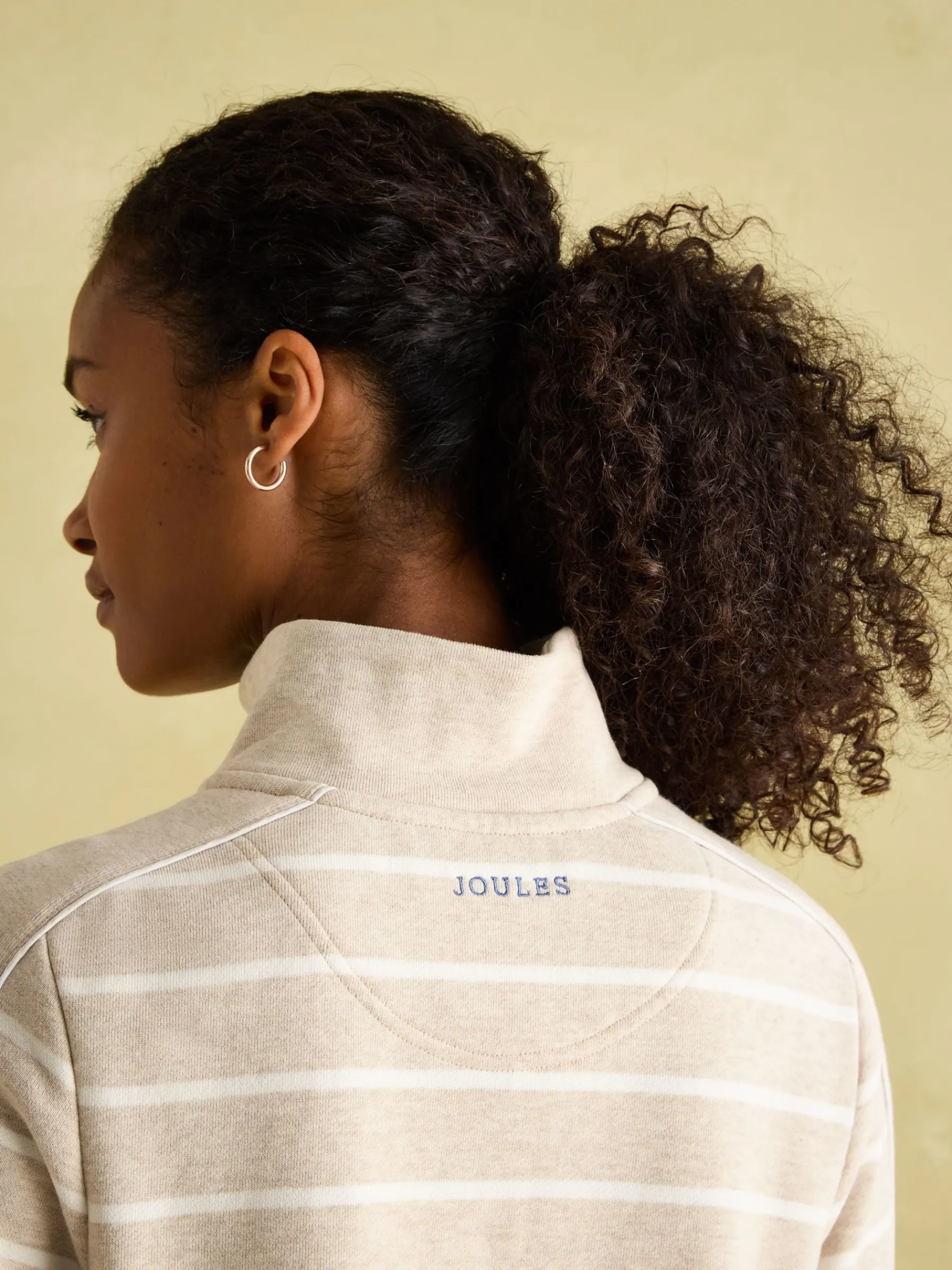 Southwold Button Down Striped Sweatshirt<Joules New