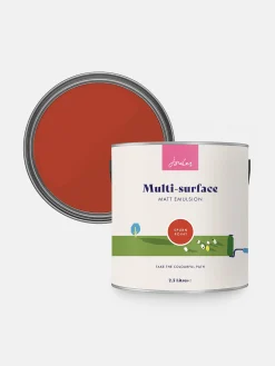 Spurn Point Red Multi Surface Matt Emulsion<Joules Sale