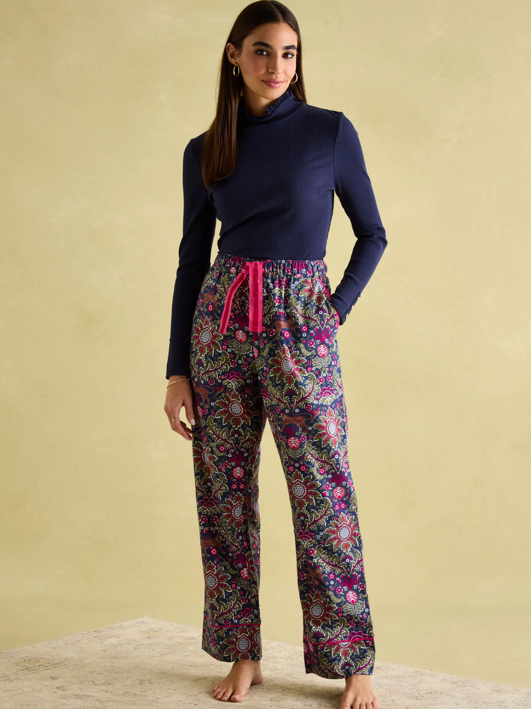Stella Cotton Pyjama Bottoms<Joules Discount