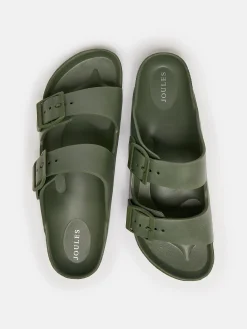 Sunseeker Khaki Green EVA Sliders<Joules Hot