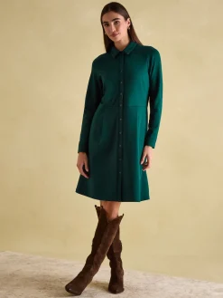 Tallie Long Sleeve Jersey Ponte Dress<Joules Online