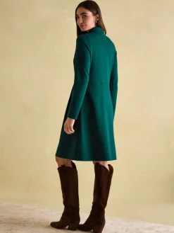 Tallie Long Sleeve Jersey Ponte Dress<Joules Online
