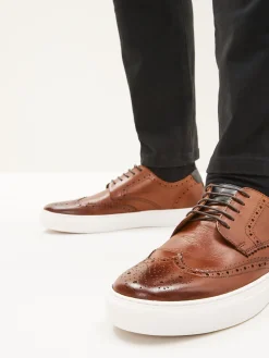 Tan Brown Brogues<Joules