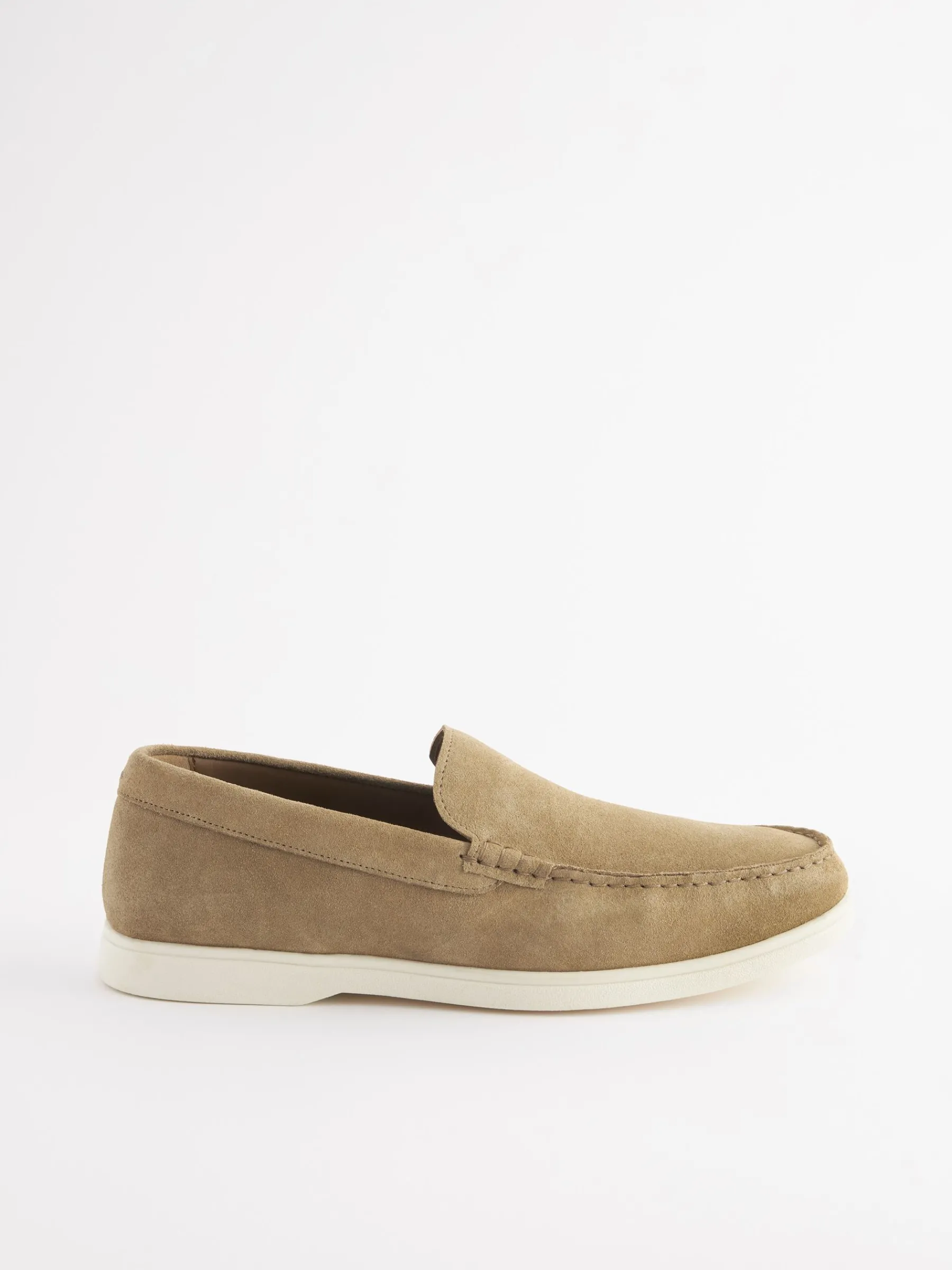 Tan Suede Apron Loafers<Joules Clearance