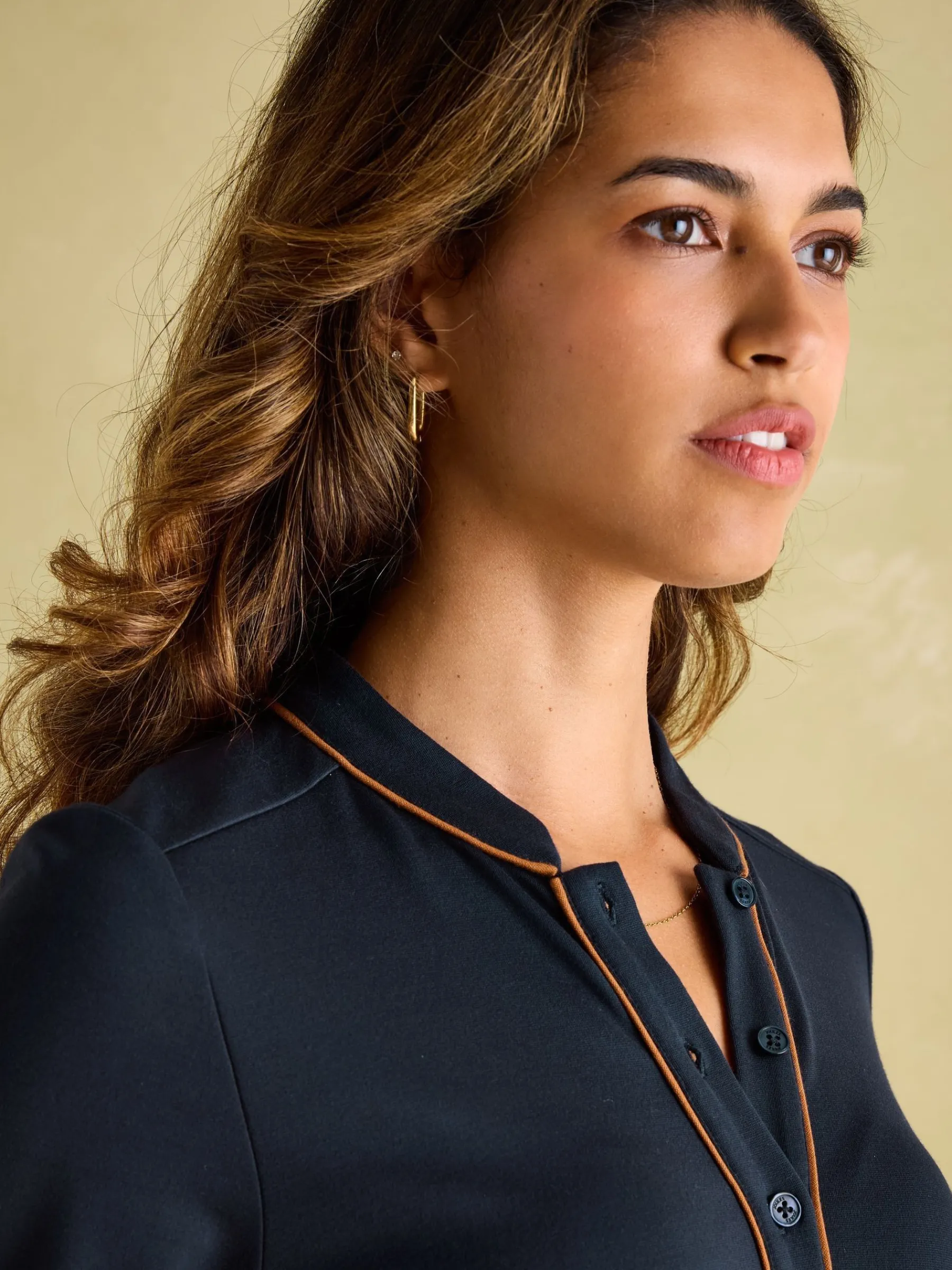Thea Ponte Long Sleeve Dress<Joules Outlet