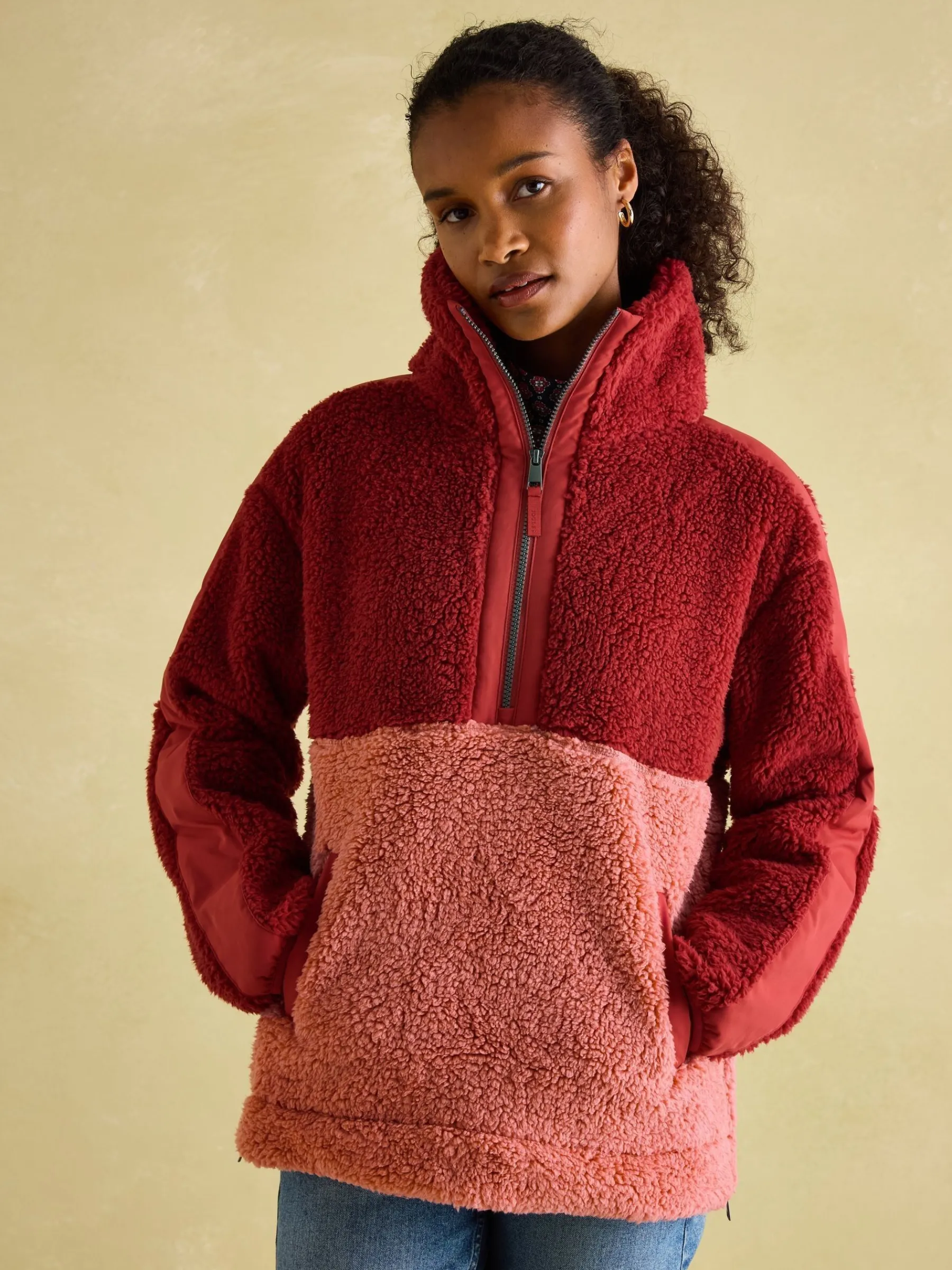 Tilly Quarter Zip Fleece<Joules Sale