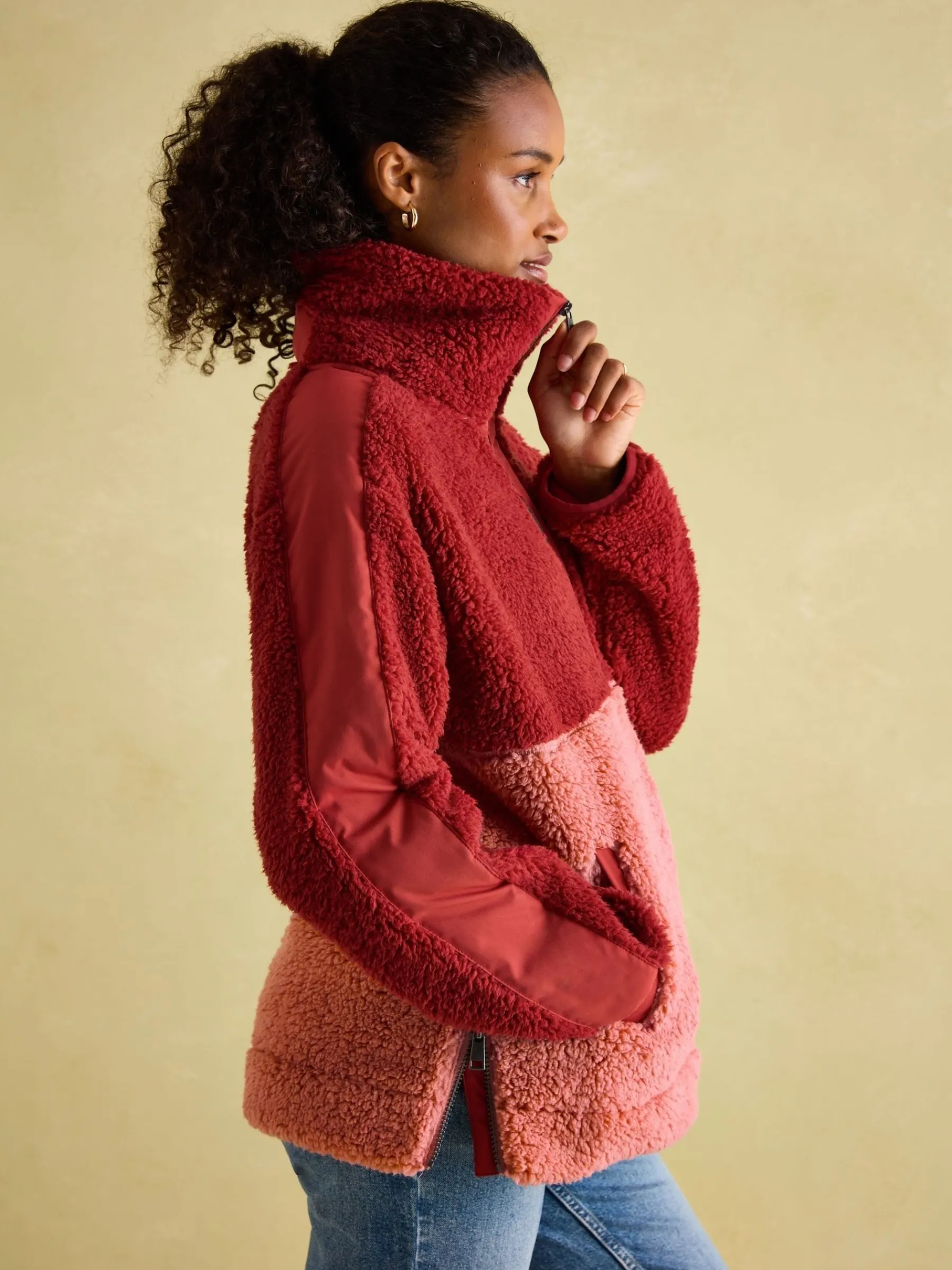Tilly Quarter Zip Fleece<Joules Sale