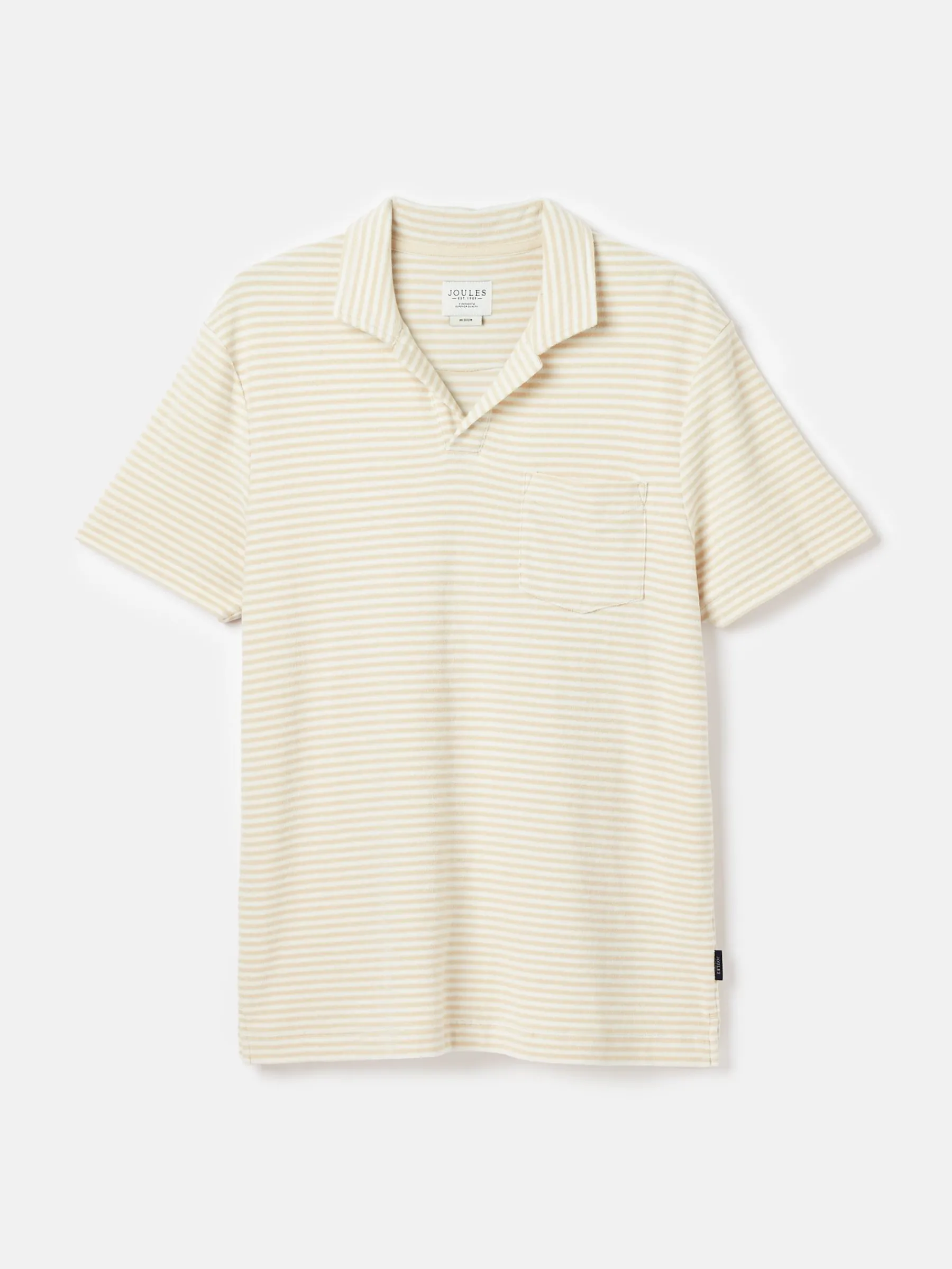 Towelling Striped Polo Shirt<Joules Discount